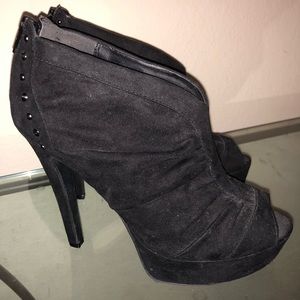G by Guess black studded heels